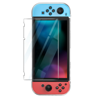 Grūdinto stiklo ekrano apsauga, suderinama - Nintendo Switc / Switch Lite / Switch OLED kieta apsauginė plėvelė, skirta Switch žaidimų konsolei