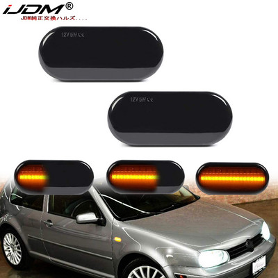 Φώτα φλας 2 τεμαχίων Led Dynamic Side Marker Για Volkswagen VW Bora Golf 3 4 Passat 3BG Polo SB6 SEAT Ibiza Leon Skoda Ford