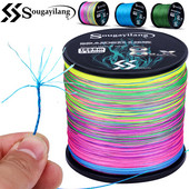 Sougayilang New 9 Strands PE Fishing Line Raid Fishing Line 300M 500M 1000M Multifilament Fishing Wire Carp Fishing Line