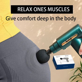 Mini Fascia Gun Wireless Massage Gun Εξοπλισμός μυϊκής χαλάρωσης μασάζ Μεμβράνη αυχένα Rob Όργανο μασάζ αυχενικής σπονδυλικής στήλης