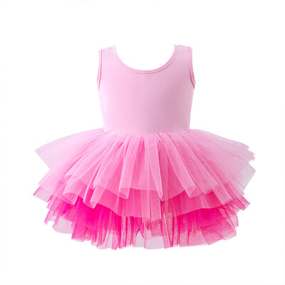 1~8 години Момиче Балетна TuTu рокля Професионална детска танцова парти рокля Костюм за представление Принцеса Сватбена рокля за момиче