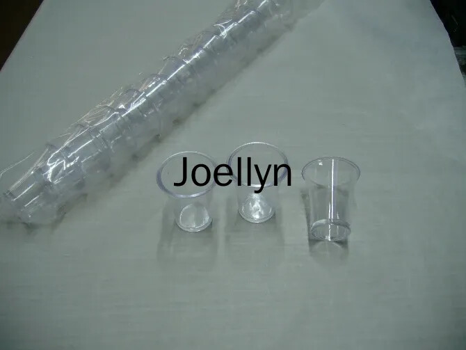 Cupă transparentă reutilizabilă pentru împărtășire Produse de artă și design Mini închinare în biserică