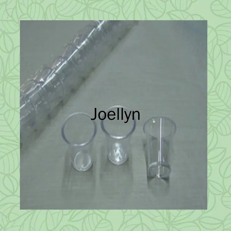 Cupă transparentă reutilizabilă pentru împărtășire Produse de artă și design Mini închinare în biserică