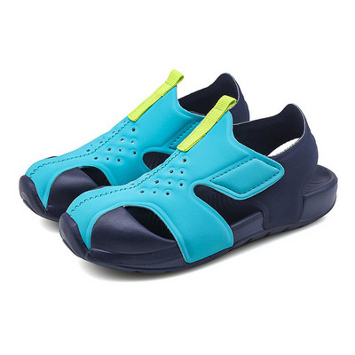 Класически бебешки сандали за момчета Летни детски плажни сандали за момичета Дишащи спортни сандали в цвят бонбон за малки деца Бебешки обувки Размер 22-33