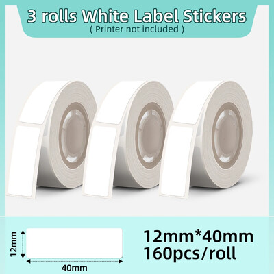 Phomemo D30 Преносим безмастилен принтер за стикери Bluetooth Безжичен принтер за етикети 15 mm Мини термичен принтер за домашен офис в бизнеса