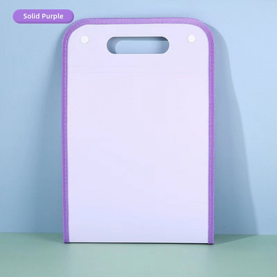 13 джобни папки за файлове Преносим A4 Letter Размер Macaron Цветен акордеон Органайзер за документи за класна стая Офис Домашно съхранение