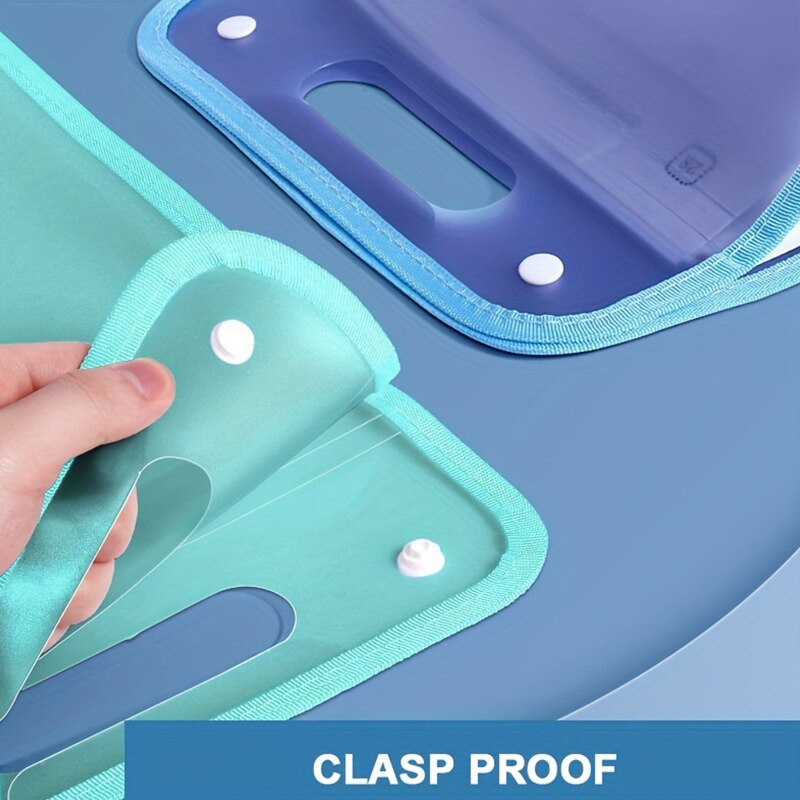 13 джобни папки за файлове Преносим A4 Letter Размер Macaron Цветен акордеон Органайзер за документи за класна стая Офис Домашно съхранение