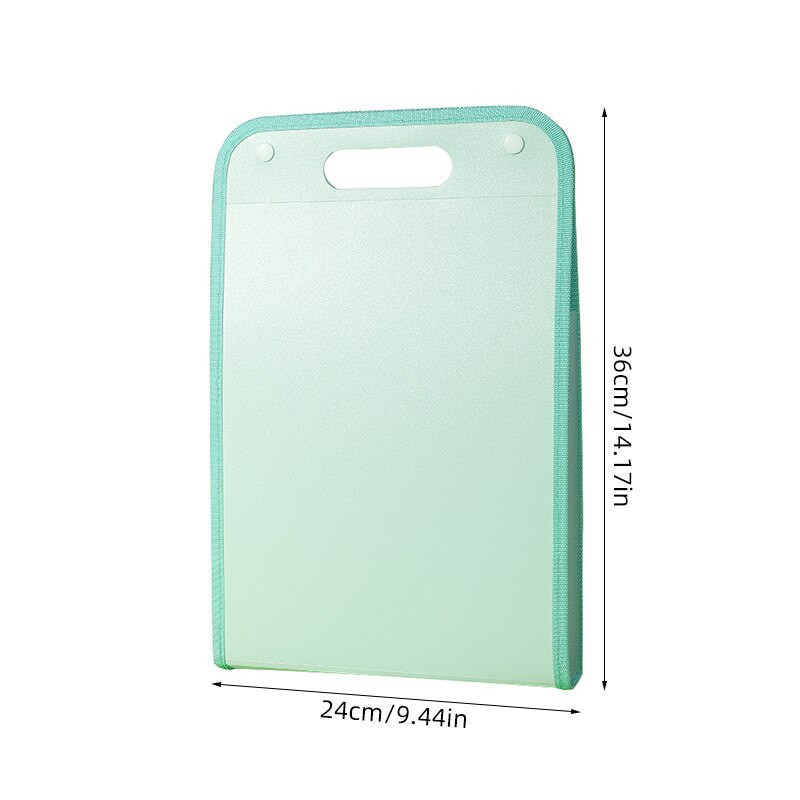 13 джобни папки за файлове Преносим A4 Letter Размер Macaron Цветен акордеон Органайзер за документи за класна стая Офис Домашно съхранение