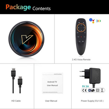 W2 ATV TV Box Android 11 Amlogic S905W2 Поддържа 4K AV1 2.4&5G Wifi BT с Google Voice Remote 2G16G 4G32G 64G Smart TV Box