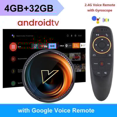 W2 ATV TV Box Android 11 Amlogic S905W2 Поддържа 4K AV1 2.4&5G Wifi BT с Google Voice Remote 2G16G 4G32G 64G Smart TV Box