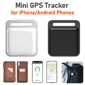 Безжичен мини GPS тракер Anti-lost Alarm Key Child Bag Wallet Finder APP GPS Record Smart Tag за iPhone/Android телефони