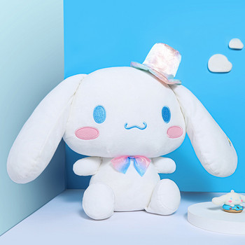 Sanrio Kawaii Colorful Cinnamoroll Cartoon Сладки плюшени играчки По-плюшена мека възглавница Подарък за рожден ден Плюшени кукли Подарък за приятелка