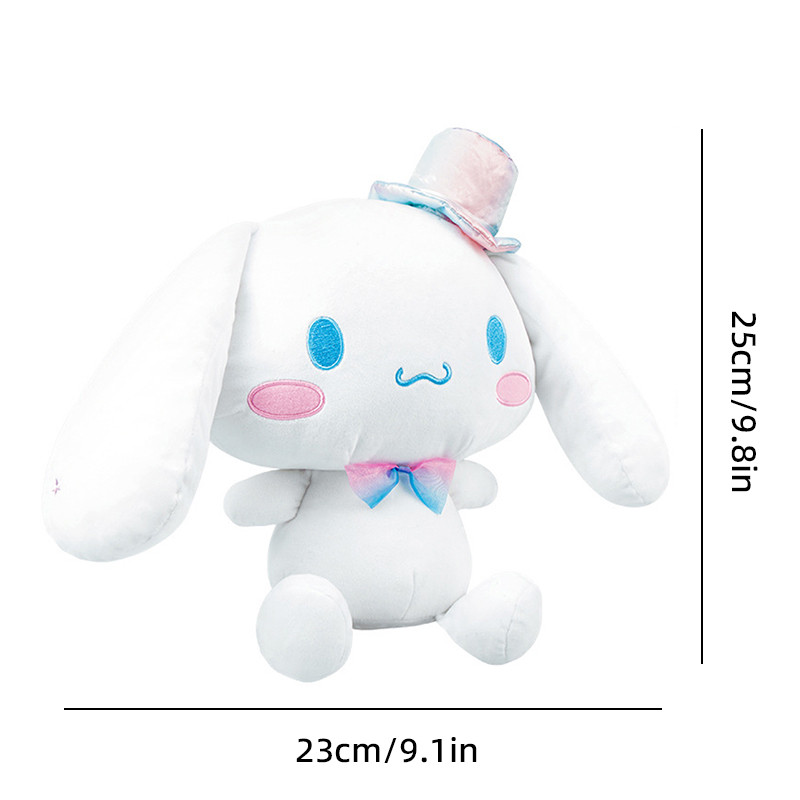 Sanrio Kawaii spalvingas Cinnamoroll animacinis filmas Mieli kimšyti žaislai Pliušesnės minkštos pagalvės gimtadienio dovana pliušinės lėlės Dovana merginai
