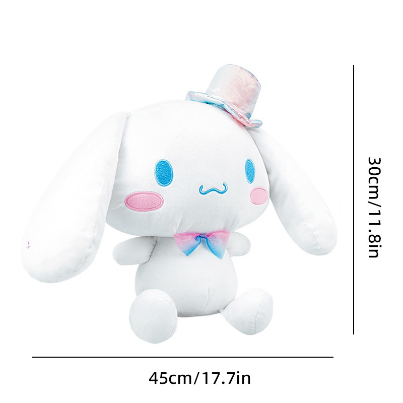 Sanrio Kawaii spalvingas Cinnamoroll animacinis filmas Mieli kimšyti žaislai Pliušesnės minkštos pagalvės gimtadienio dovana pliušinės lėlės Dovana merginai