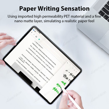 Like Paper Film Screen Protector за Ipad Pro 13 12.9 11 2024 M4 Air 4 5 3 10th 9th 8th 7th Generation Mini 6 Matte Film Writer