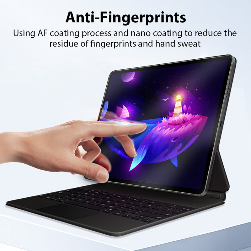 Nagu paberkilega ekraanikaitse Ipad Pro 13 jaoks 12,9 11 2024 M4 Air 4 5 3 10. 9. 8. 7. põlvkonna Mini 6 mattkile kirjutaja