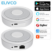 A Tuya Zigbee 3.0 Gateway Hub vezeték nélküli/vezetékes Smart Home Bridge Smart Life APP távirányító működik az Alexa Google Assistant segítségével