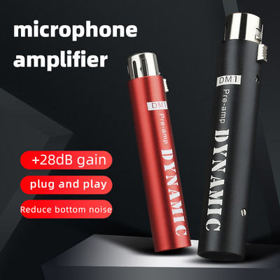 Beépített mikrofon előerősítő dinamikus és passzív szalagmikrofonokhoz