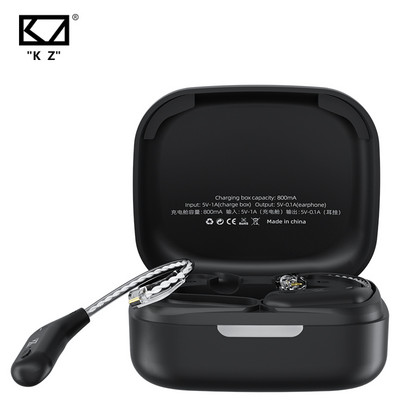 KZ AZ09 HD Bluetooth 5.2 bővítőkábel HIFI vezeték nélküli fülhorgos fejhallgató kábel töltőtokkal KZ Z1 S2 S1 SA08 ZSX DQ6 ZS10 PRO