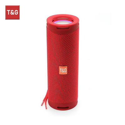 TG289 vezeték nélküli kültéri hordozható hangszóró színes fény sztereó oszlop vízálló mélynyomó Bluetooth hangdoboz támogatás USB/TF/FM