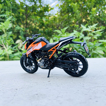 Bburago 1:18 250 KTM Duke Factory Edition Static Die Cast Vehicles Колекционерски модели на мотоциклети Играчки