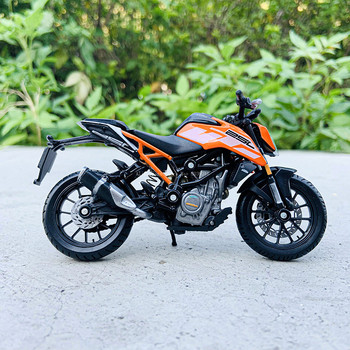 Bburago 1:18 250 KTM Duke Factory Edition Static Die Cast Vehicles Колекционерски модели на мотоциклети Играчки