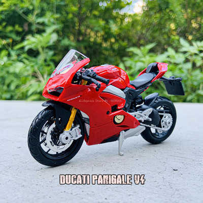 Bburago 1:18 250 KTM Duke Factory Edition Statikus öntött járművek gyűjthető motorkerékpár-modell játékok