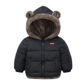 Бебешки детски якета за момичета Дебели палта Дрехи за Хелоуин Малки момчета Топло яке с качулка Детски връхни дрехи 2 4 6 години Снежен костюм