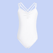 Balett trikó lányoknak tipegő táncszínpadi ruhák camisole Crisscross Back gimnasztika balerina ruha