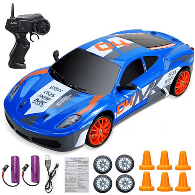 2,4G didelio greičio Drift Rc Car 4WD žaislinis nuotolinio valdymo pultas AE86 modelis GTR transporto priemonė RC lenktyniniai automobiliai žaislas vaikams Kalėdinės dovanos