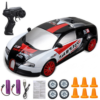 2,4G didelio greičio Drift Rc Car 4WD žaislinis nuotolinio valdymo pultas AE86 modelis GTR transporto priemonė RC lenktyniniai automobiliai žaislas vaikams Kalėdinės dovanos