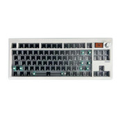 GMK87 mechanikus billentyűzet KIT kijelzővel RGB háttérvilágítású tömítés szerkezetű játék közben cserélhető billentyűzet VIA testreszabott