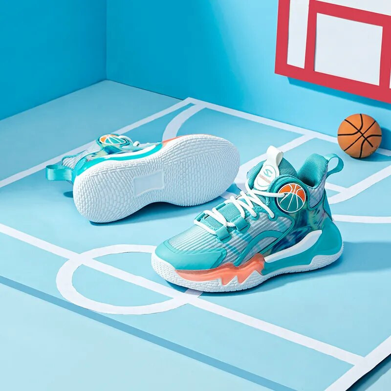 Laisvalaikio vaikiški batai Nauji krepšinio batai Dideli vaikiški sportiniai batai berniukams Madingi batai