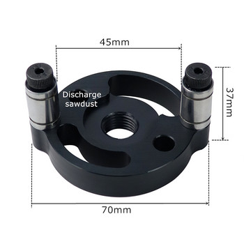 Vertical Doweling Jig 3-10mm Woodworking Hole Puncher Selfcentring Drill Locator for DIY Furniture Connection Tools