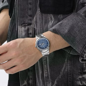 Αδιάβροχα ανδρικά ρολόγια χειρός NAVIFORCE Fashion Business Steel Band Quartz Ρολόι Ημέρας και Ημερομηνίας Ανδρικό Ρολόι Relogio Masculino