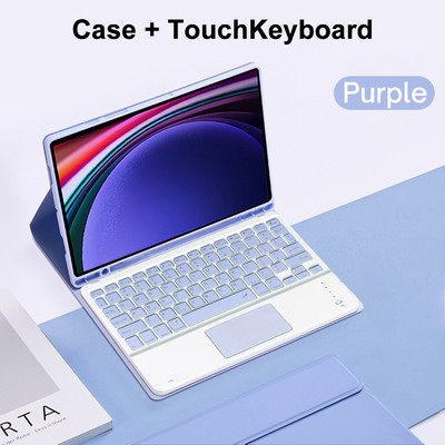 Tok Samsung Galaxy Tab S9 Ultra 14,6 hüvelykes táblagép Bluetooth billentyűzet fedél Samsung Tab S9 Ultra SM-X910 X916B X918U készülékhez