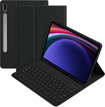 Tok Samsung Galaxy Tab S9 Ultra 14,6 hüvelykes táblagép Bluetooth billentyűzet fedél Samsung Tab S9 Ultra SM-X910 X916B X918U készülékhez