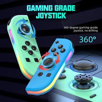 Switch Joypad за Nintendo Switch Oled Lite L/R Joy Controller с двойна вибрация Недостатъци Геймпад за PC YUZU