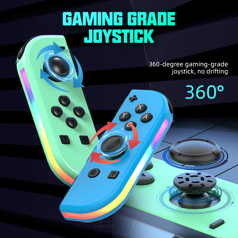 Switch Joypad за Nintendo Switch Oled Lite L/R Joy Controller с двойна вибрация Недостатъци Геймпад за PC YUZU