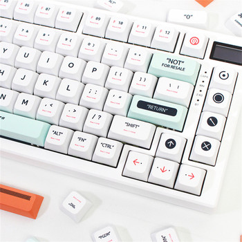 141 πλήκτρα XDA προφίλ πλαστικού θέματος Keycaps PBT Dye Sublimation Key Caps Kit για GMK67 Gaming Mechanical Keyboard MX Switches