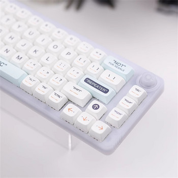 141 клавиша XDA Profile Пластмасови тематични клавишни капачки PBT Dye Sublimation Key Caps Kit for GMK67 Gaming Mechanical Keyboard MX Switches