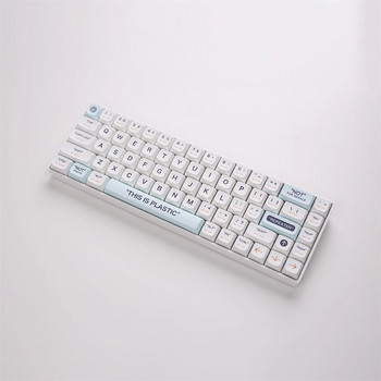 141 πλήκτρα XDA προφίλ πλαστικού θέματος Keycaps PBT Dye Sublimation Key Caps Kit για GMK67 Gaming Mechanical Keyboard MX Switches