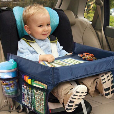 Scaun auto Tavă de călătorie Scaun de siguranță Masă de joacă Organizator Depozitare Gustări Jucării Suport pentru pahare Impermeabil pentru Bebeluși Copii Copii Cărucior