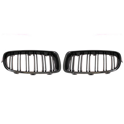Kiváló minőségű ABS autóstílusú első veserács kettős léc rács BMW F30 F31 F35 2012-2018 320i 325i 328i autótartozékokhoz