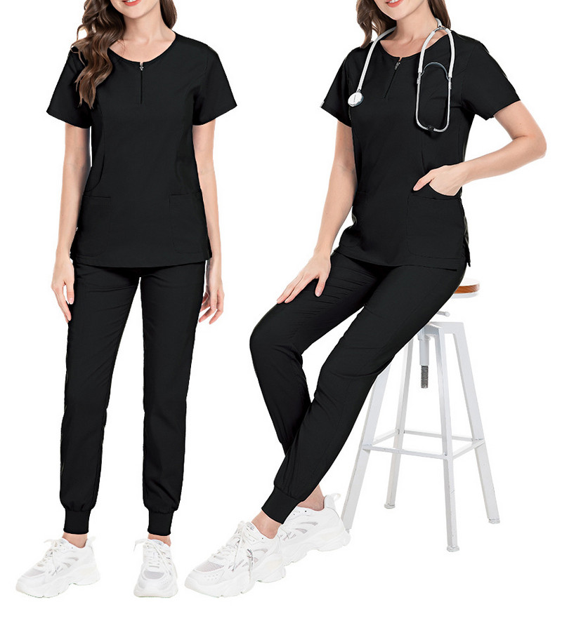 Radna odjeća Kirurške uniforme Ženski pilinzi za žene Kompleti za njegu Enfermeria Setovi Top + hlače Medicinski kozmetički salon Klinička odijela
