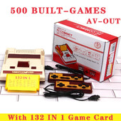 Új 8 bites Retro Classic AV Out TV videojáték-konzol családi kézi játéklejátszók FC Game Compact 632 játékkal