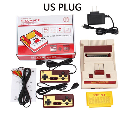 Új 8 bites Retro Classic AV Out TV videojáték-konzol családi kézi játéklejátszók FC Game Compact 632 játékkal