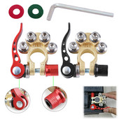 Automobilio kabelio jungties akumuliatoriaus pagrindo pagrindinio kabelio stulpelio gnybto gnybtas 12V 6V 24V UTV traktoriaus sunkvežimio akumuliatoriaus gnybtas