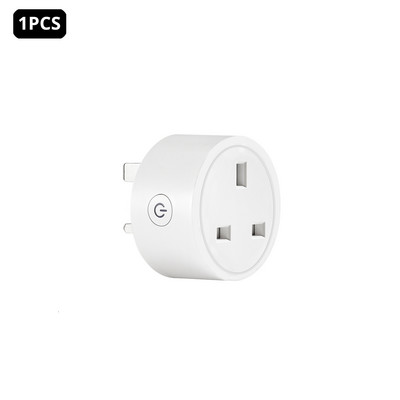 MOES ZigBee Tuya aljzatos tápcsatlakozó 16A Smart APP vezeték nélküli aljzat kimenet Funkcionális energiafigyelő időzítő Alexa Google UK