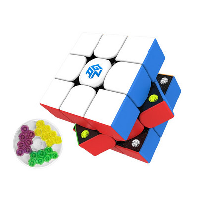 GAN 356 M 3x3x3 Magnetic Magic Speed Cube Gan χωρίς αυτοκόλλητο Gan 356M Professional Fidget Toys GAN 356 M Lite Cubo Magico Puzzle
